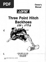 Download Long Three Point Hitch Backhoes Owners Manual by Bric Baker SN270064785 doc pdf