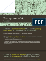 Entrepreneurship