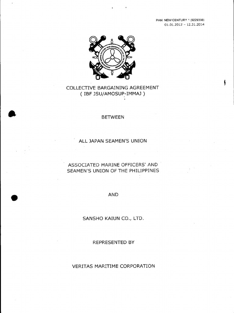 Collective Bargaining Agreement