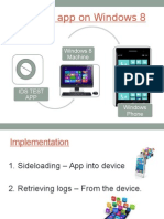 IDS Test App On Windows 8