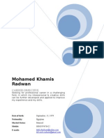 Mohamed Radwan C.V 17-2-2010