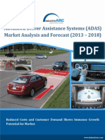 Advanced Driver Assistance Systems Market To Shoot To A Revenue of $165 Billion by 2018!-IndustryARC