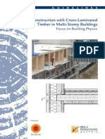 Construction With Cross Laminated Timber in Multi Storey Buildings