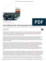 China’s Military Parade_ a Warning to Japan and the US _ the Diplomat
