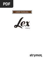 Lex UserManual PDF