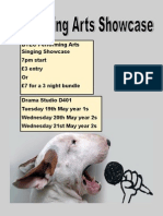 performing arts showcase pdf