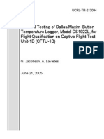 Thermal Flight Test Llnl 2005