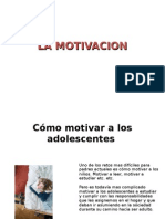 Motivación en Adolescentes