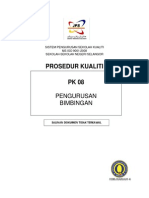 PK 08 Prosedur Kualiti Pengurusan Bimbingan PDF