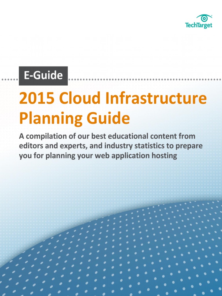2015 Cloud Infrastructure Planning Guide PDF Payment Card Industry