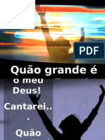 Quão Grande É o Meu Deus Slide