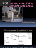 Detectores - Cromatografía de Gases