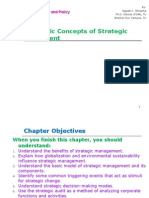 CH 1 Introduction To Bsusiness Strategy and Policy