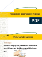 Processos Separacao Mistura