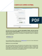 Abrir Cuenta de Correo Hotmail PDF