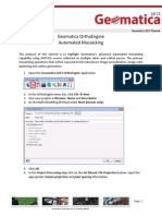 Geomatica Orthoengine Automated Mosaicking: Page - 1