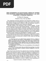 Download The Citizenship of Native-Born American Women Who Married Foreigners Before March 2 1907 And Acquired a Foreign Domicile - 2190418 by ArizonaBennie SN27011595 doc pdf