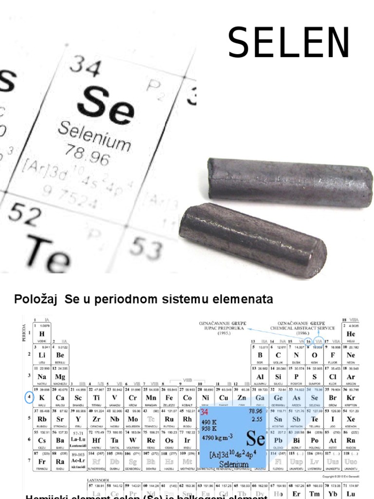 Element Selen | PDF