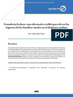 Ganadería Lechera: Una Alternativa Viable para Elevar Los Ingresos de Las Familias Rurales en El Altiplano Andino