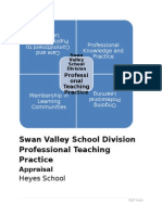 Swan Valley School Division Professional Teaching Practice
