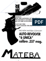 Mateba Unica 6 Semi Automatic Revolver Manual