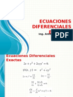 2 Ecuaciones Diferenciales Exactas