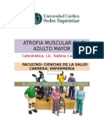 Atrofia Muscular en El Adulto Mayor