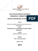 Comentario y Explicación Del Rubro 34 Componente Patrimonial y Reclasificaciones