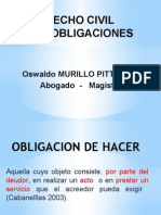 Obligacion de dar