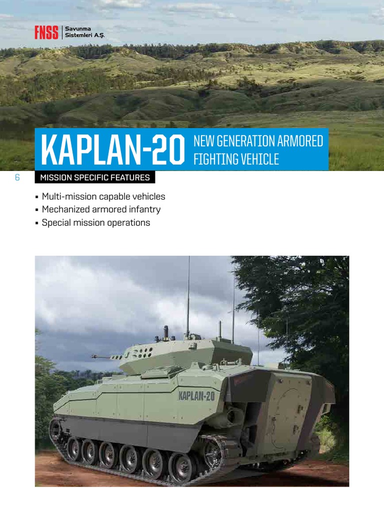 Kaplan 20 | PDF | Armoured Fighting Vehicles | Tanks