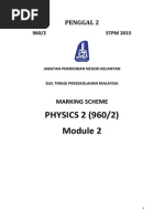 G-Cakna Kelantan 2015 - Physics Term 2 - Module 2 - MS