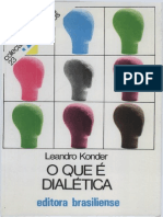 KONDER, Leandro. O Que é Dialética (Primeiros Passos).pdf
