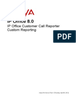 CCR Custom Reporting