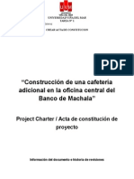 Acta de Constitucion Del Proyecto (Ficticio)