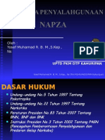 Materi Penyalahgunaan Napza Pada Remaja