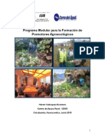 Experiencia de Formación de Promotores Agroecologico