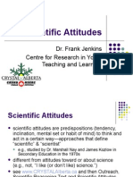 Scientific Attitudes