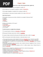 Test 1 Sample With Answers