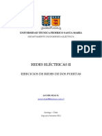 Ejercicios de Redes de Dos Puertas PDF