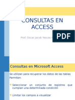 Consultas Access