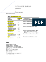 Valores normales hemodinamia