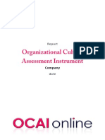 2012 Report OCAI Questionaire 6 Dimensi