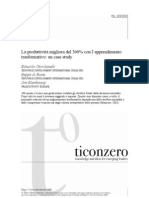 La Produttività Migliora Del 300% Con L'apprendimento Trasformativo: Un Case Study