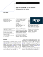 Rheologica Acta Volume 45 Issue 5 2006 [Doi 10.1007%2Fs00397-006-0089-z] Julien Mougel; Oscar Alvarez; Christophe Baravian; François Cat -- Aging of an Unstable Wo Gel Emulsion Wi