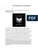 La Revolución Conservadora Alemana Una Introducción Por Lucian Tudor 