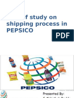 A Brief Study On Shipping Process in Pepsico: Title