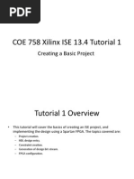 Tutorial1 ISE Project Creation