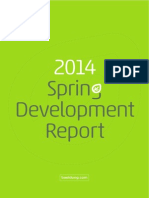 2014 Spring Development Report Guide