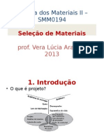 Aula 7 Seleção de Materiais