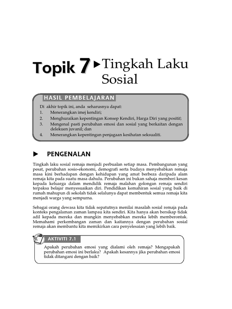 KDK Topik 7 | PDF